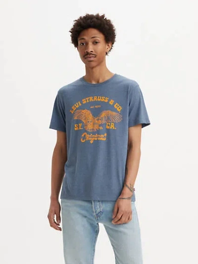 Levi's Relaxed Fit Short Sleeve Graphic T-shirt In Egret Laso Logo
