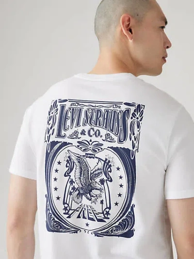 Levi's Classic Graphic T-shirt In Brin Music Inspired White