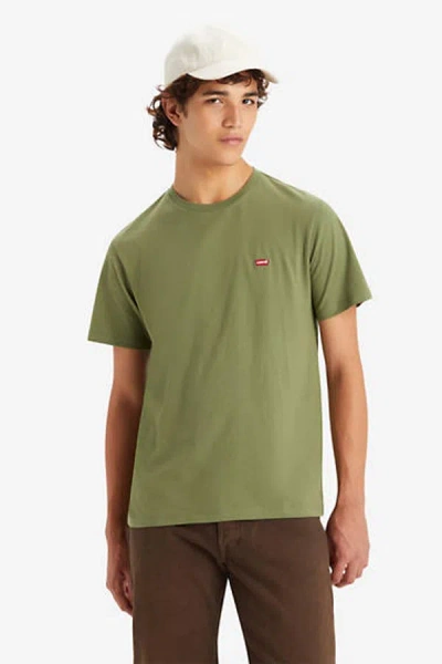 Levi's Classic Housemark Tee In Green