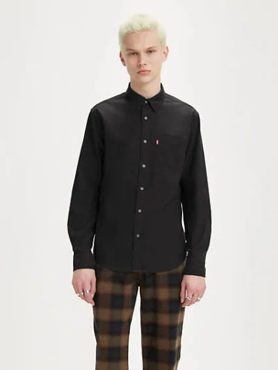 Levi's Classic One Pocket Standard Fit Shirt In Caviar