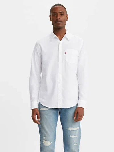 Levi's Classic One Pocket Standard Fit Shirt In White