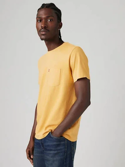Levi's Classic Pocket T-shirt In Ochre