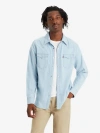 Levi's Classic Standard Fit Western Shirt Chambray In Evergreen