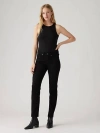 Levi's Classic Straight Fit Women's Jeans 8s In Soft Black
