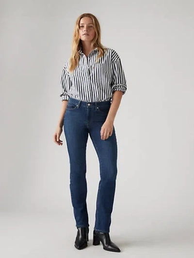 Levi's Classic Straight Fit Women's Jeans 8s In Dark Horse