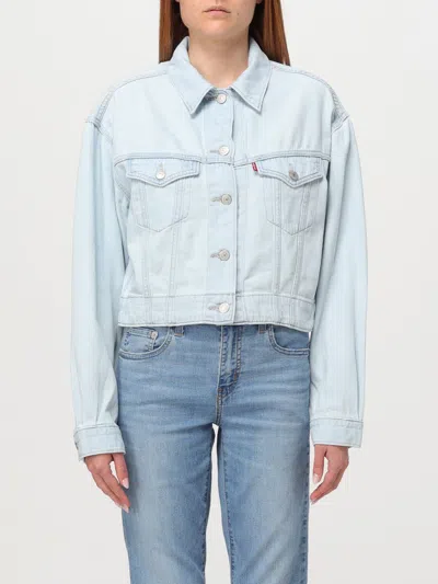 Levi's Featherweight Trucker Clothing In Blue
