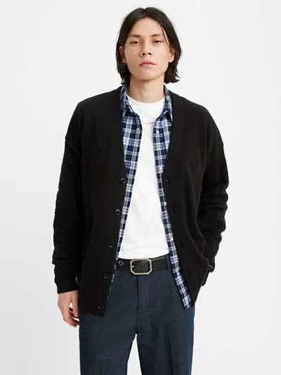 Levi's Coit Boxy Cardigan In Meteorite