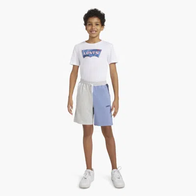 Levi's Colorblocked Jogger Shorts Big Boys S-xl M In Gray