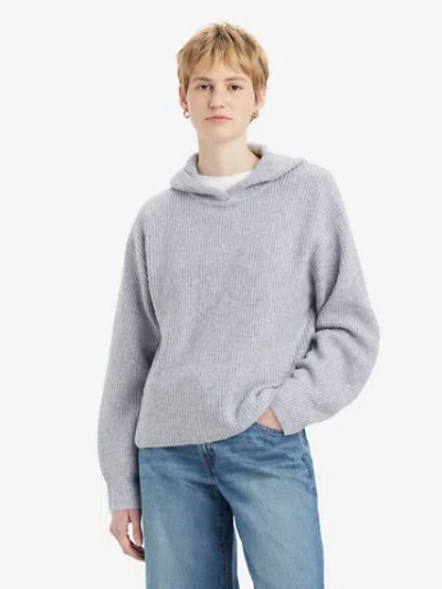Levi's Comet Hoodie Sweater In Light Heather