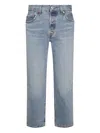 Levi's Blue Cotton 501 Jeans In Blue