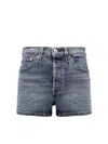 Levi's Cotton Shorts In Blue