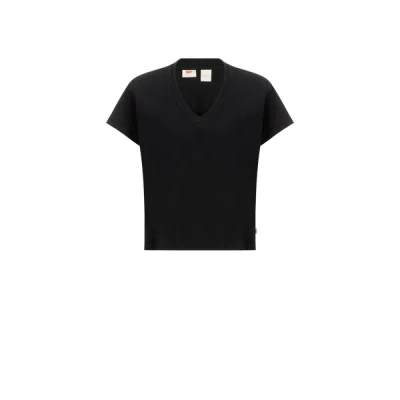 Levi's Cotton T-shirt In Black