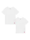 Levi's Cotton T-shirt (set Of Two)