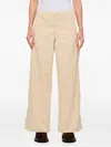 Levi's Pleat-detail Wide-leg Trousers In Neutrals