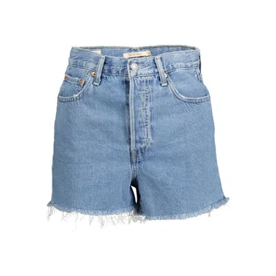 Levi's Cotton Women Women's Shorts In Blue