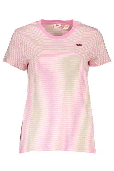 Levi's Cotton Women Women's T-shirt In Pink