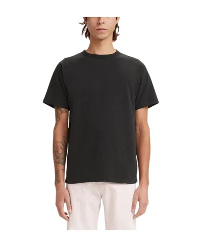 Levi's Crew-neck Cotton T-shirt In Black