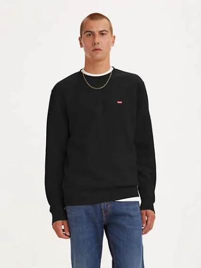 Levi's Crewneck Sweatshirt In Mineral Black
