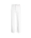 Levi's High-rise Straight-leg Trousers In White