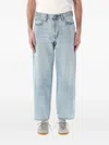 Levi's Cropped Jeans In Blue Essential