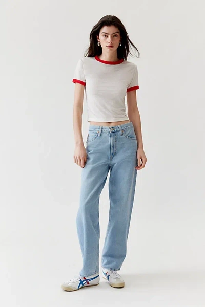 Levi's High Rise Dad Jean In Light Blue, Women's At Urban Outfitters In Light Blue