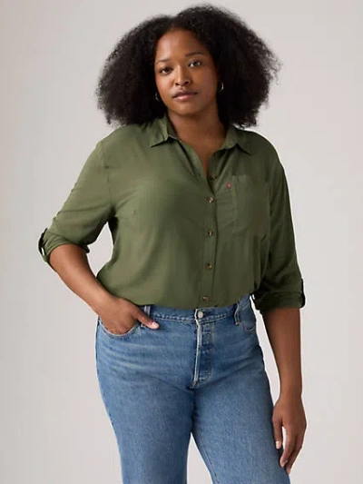 Levi's Darlene Utility Shirt (plus Size)