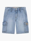Levi's Denim Cargo Shorts Toddler Boys 2t-4t 4t In From Scratch No Destruction