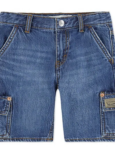 Levi's Denim Cargo Shorts Little Boys 4-7x 5 In Tumbleweed
