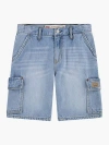 Levi's Denim Cargo Shorts Toddler Boys 2t-4t 4t In From Scratch No Destruction