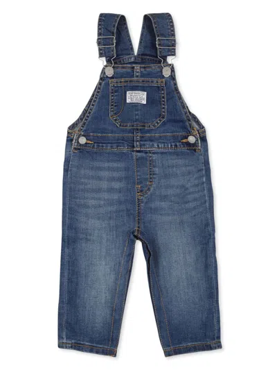 Levi's Babies' Denim Dungarees In Blue