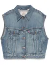 Levi's Veste Sans Manches In 蓝色