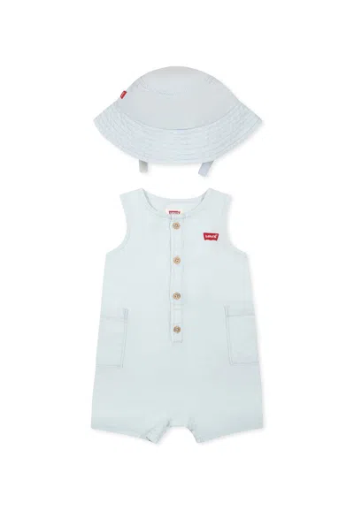 Levi's Denim Romper Set For Babykids