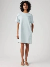 Levi's Denim Tee Dress T-shirt In Put It On Ice
