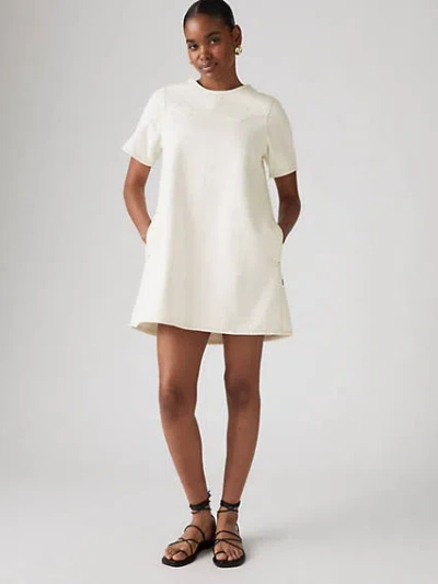 Levi's Denim Tee Dress T-shirt In Snowing In La