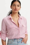 Levi's Doreen Utility Shirt In Pink / Fragrant Lilac Gd