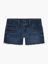 Levi's Double Shank Denim Shorts Big Girls 7-16 8 In Walk The Walk