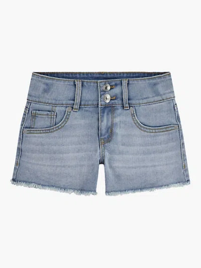 Levi's Double Shank Denim Shorts Big Girls 7-16 7 In Springs Return