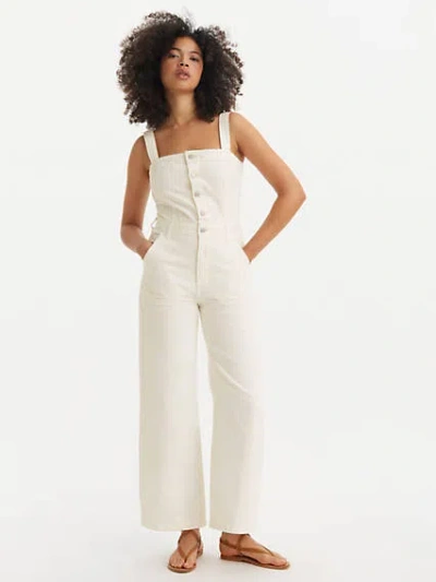 Levi's Drea Jumpsuit In White