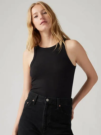 Levi's Dreamy Tank Top In Caviar
