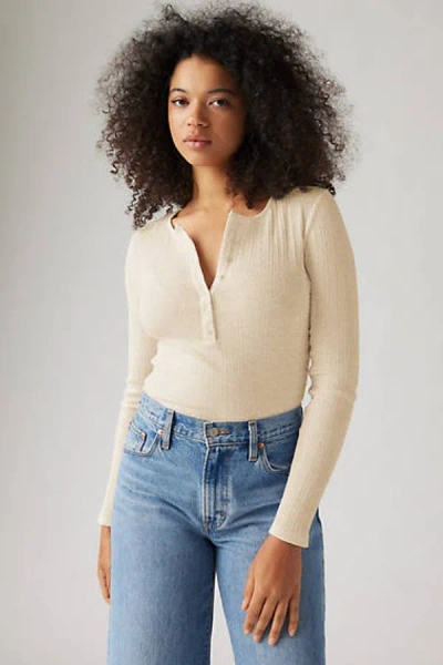 Levi's Dry Goods Vacationer Long Sleeve Tee In Blue