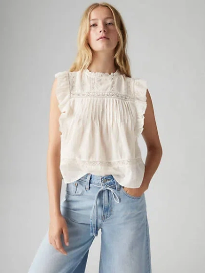 Levi's Edith Blouse In Whisper White