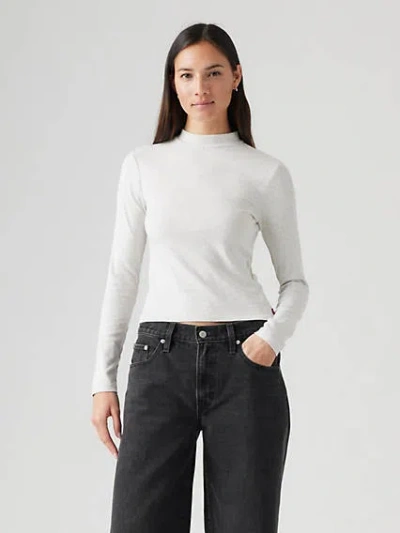 Levi's Effortless Long Sleeve T-shirt In Orbit Heather