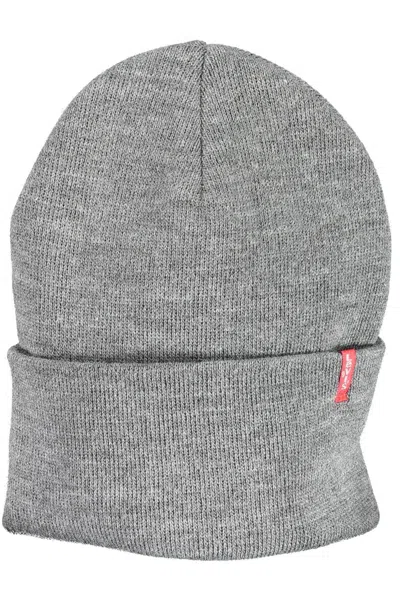 Levi's Elegant Logo Men's Cap In Gray