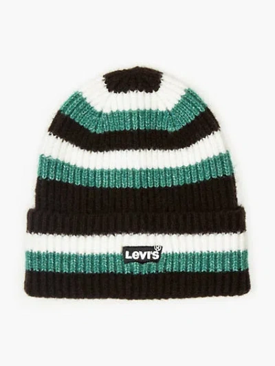 Levi's Essential Ribbed Batwing Beanie In Multi