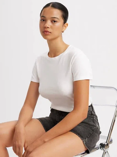 Levi's Essential Short Sleeve T-shirt In White