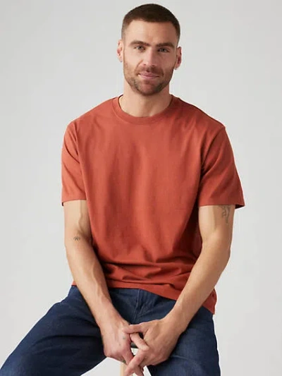 Levi's Essential T-shirt In Red Paint