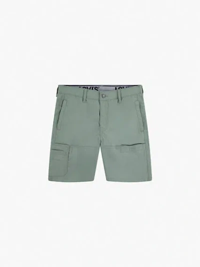 Levi's Everyday Essential Cargo Shorts Big Boys 8-20 16 In Sea Spray