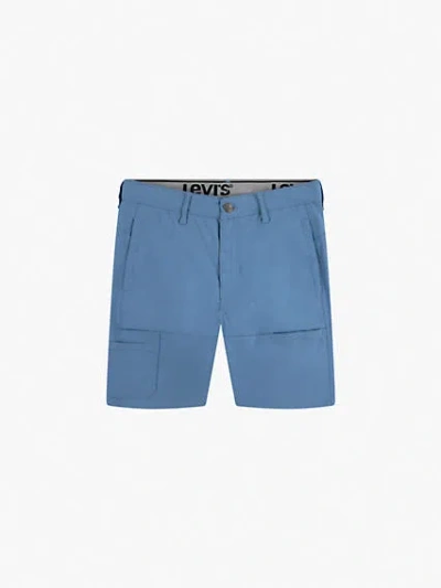 Levi's Everyday Essential Cargo Shorts Big Boys 8-20 20 In Coronet Blue