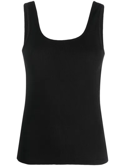 Levi's Fine-ribbed Tank Top In 黑色