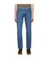 Levi's Five-bag Logo Jeans In Blue